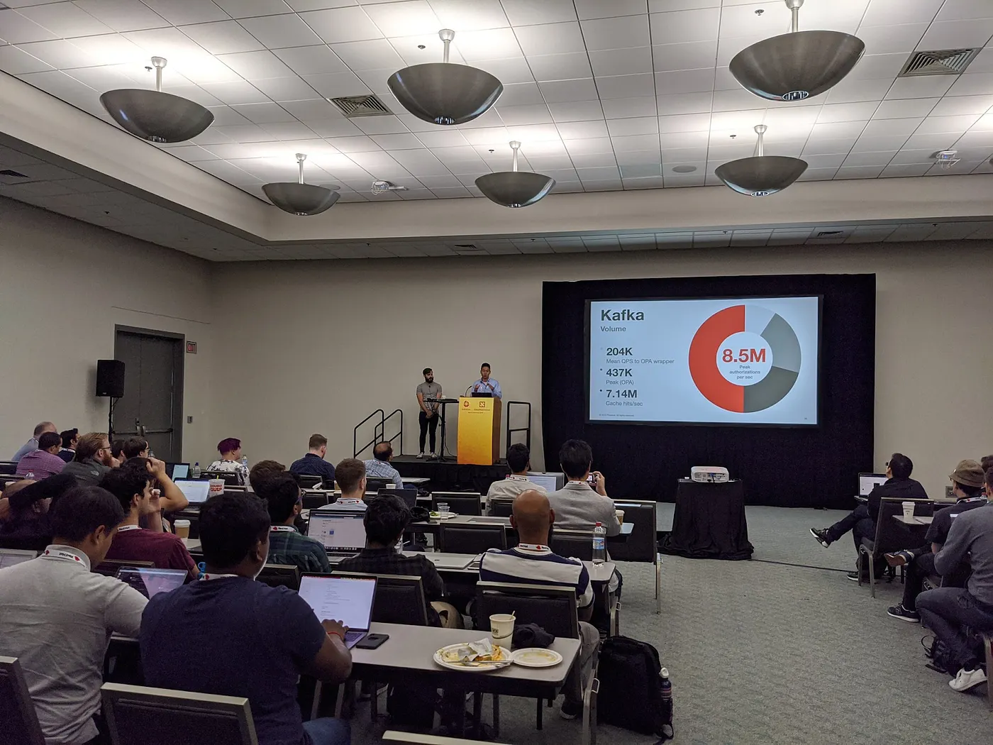 William Fu and Jeremy Krach from Pinterest share details on authorization scale at Pinterest.