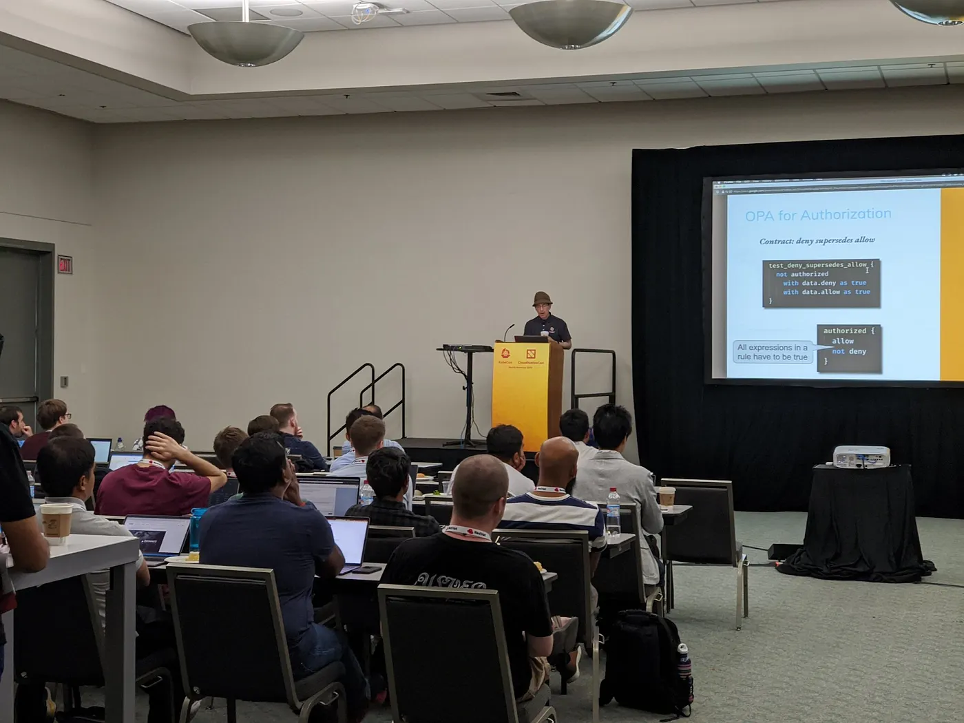 Michael speaks about applying TDD to policy.