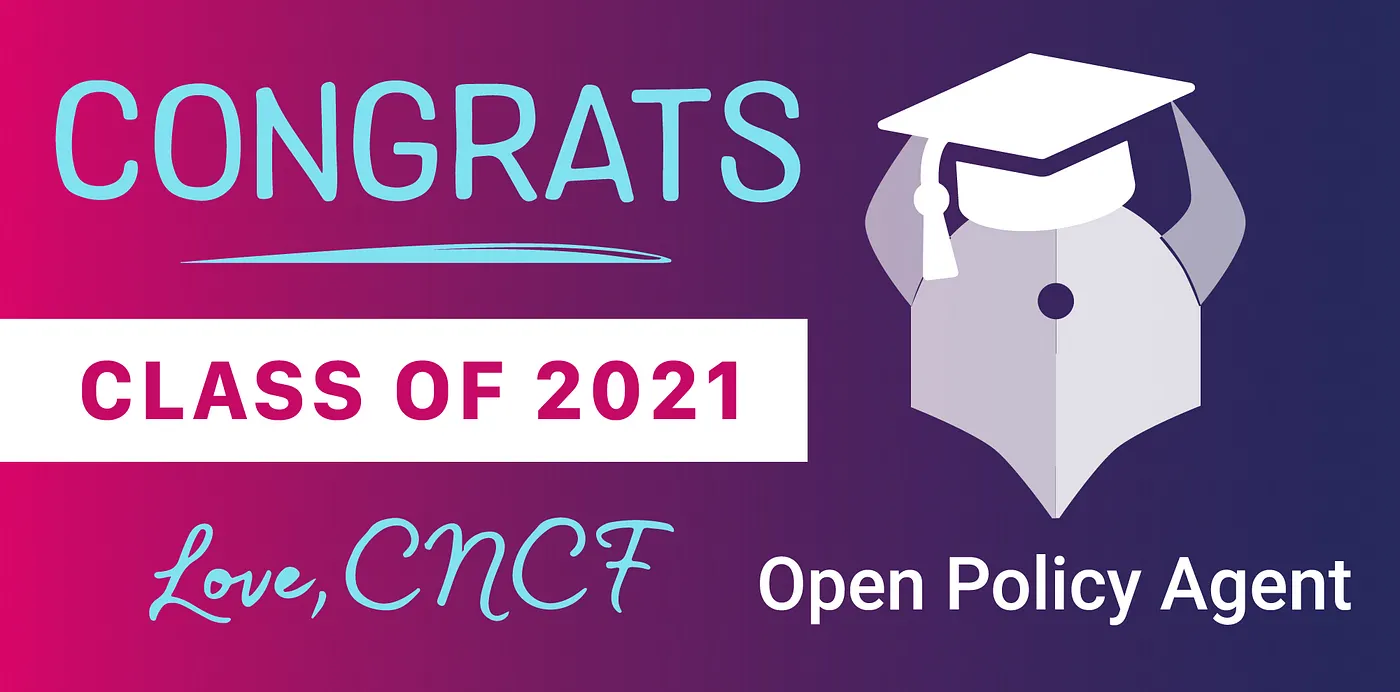 OPA graduates in the Cloud Native Computing Foundation banner