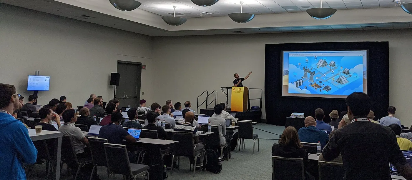 Banner image for the KubeCon US 2019 recap post